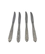4 Oneida Distinction Deluxe FLORAL BOUQUET Stainless Knifes - $368.88 MXN
