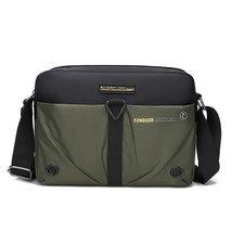 2021 New Men Messenger Bag Waterproof Nylon Small Satchel Shoulder Bag Casual Tr - £25.45 GBP