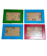 IKEA NYTTJA Colorful Picture Frames Set Of 4 4x6 - $39.49 CAD