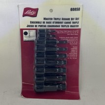 Lisle 60850 9 Piece Triple Square Bit Set - $26.72