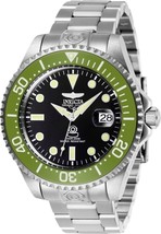 Invicta 27612 Mens Pro Diver Automatic 3 Hand Black Dial Watch with Diver Buckle - £122.82 GBP