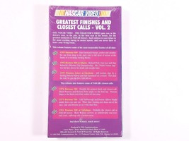 Nascar Video Collector`s Series Greatest Finishes and Closest Calls VHS - £16.62 GBP