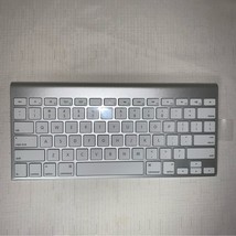 APPLE Wireless Bluetooth Magic Keyboard Silver White Phone Laptop iPad c... - $194.04