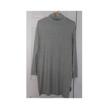Zara Turtleneck Sweater Dress tunic - Heather Gray - Size Small - £28.20 GBP