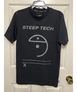 The North Face Steep Tech Logo Short Sleeve Scot Schmidt Shirt sz Small - £25.74 GBP