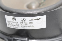 00-06 MERCEDES-BENZ C215 CL500 FRONT LEFT DRIVER DOOR SPEAKER & TWEETER E6055 image 13