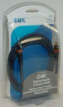 NEW Cox DCX-CX-6 High Quality Digital Coaxial Stereo Audio Cables 6&#39; Long 1.83m - £5.97 GBP