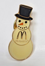 Mcdonalds Snowman Christmas 2005 Holiday Group II Lapel Pin Collectible - $8.43 CAD