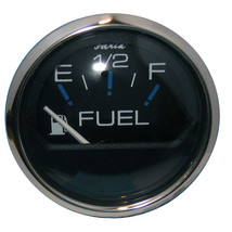 Faria Chesapeake Black 2&quot; Fuel Level Gauge (E-1/2-F) [13701] - £25.43 GBP