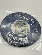 Robotic Loot Crate Exclusive Enamel Pin September 2017 #Lootpins New Sealed - £2.32 GBP