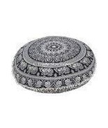 Traditional Jaipur Floral Mandala Floor Cushion, Large Decorative Throw ... - £18.19 GBP