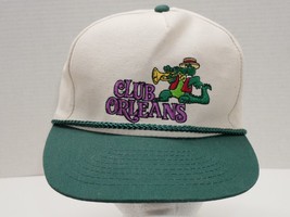 Vintage Club Orleans Cream/Green Adult Snapback Cap Adjustable - £11.98 GBP