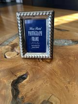 Silver Plated Small Photograph Frame 2.5 x 3.0 inches - $9.90