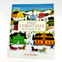 Merry Christmas Songbook Booklet Reader&#39;s Digest Lyrics 113 Favorite Caroling - £40.08 GBP
