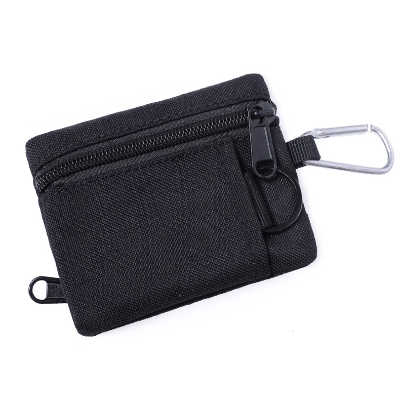 Outdoor Portable Mini EDC Gaets Molle Pouch Key Wallet  Travel Zipper Belt Bag   - £77.60 GBP