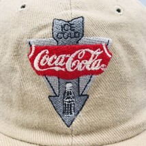 Ice Cold Coca Cola Brown Embroidered Strap Back Cap Nissin  - £9.73 GBP