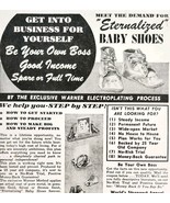 1948 Eternalized Baby Shoes Sales Training Advertisement Warner Electric... - $27.40 CAD