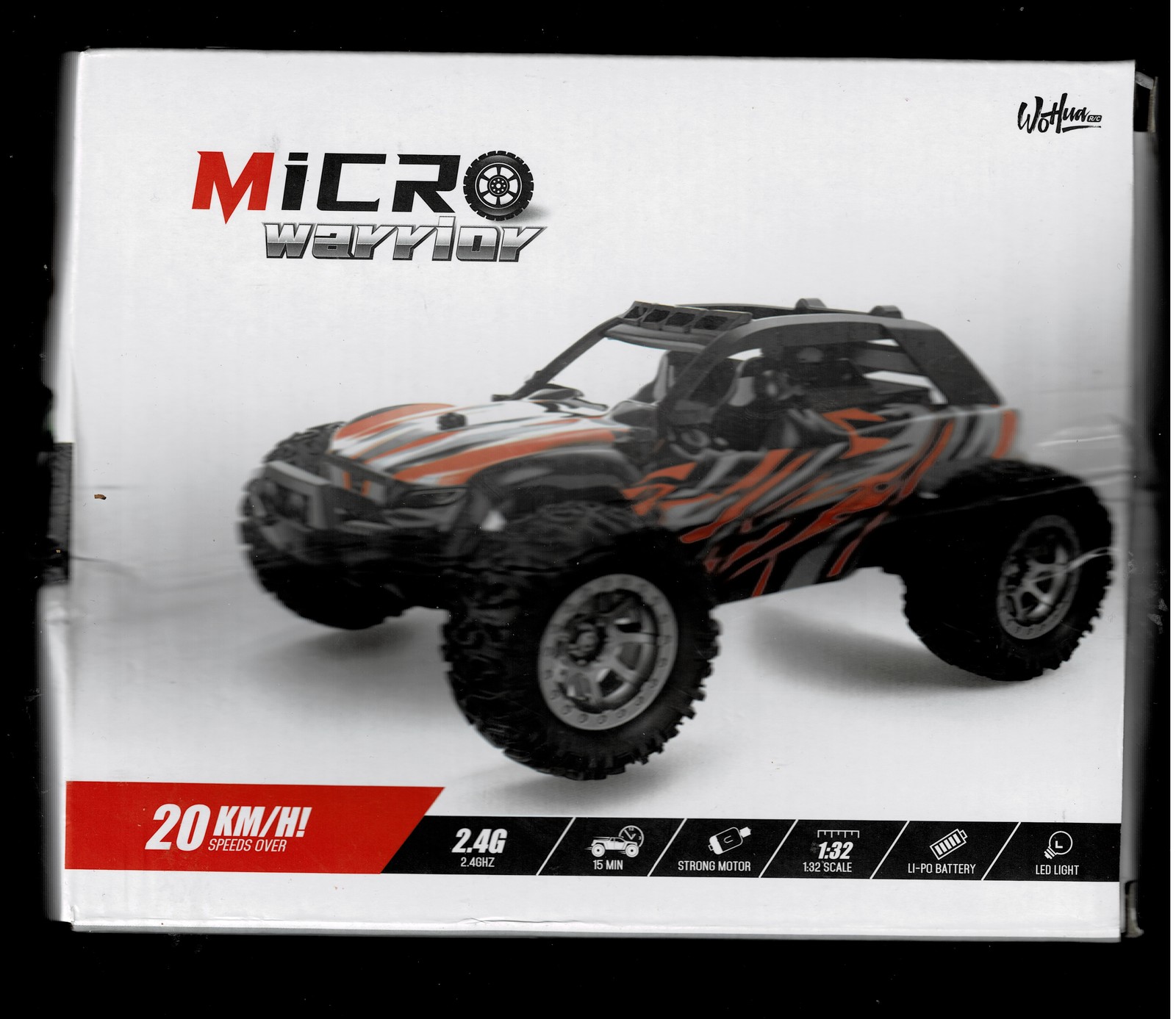 THE MICRO DEMON HIGH SPEED SUPER RC/ 20 MIN RUN TIME /STUNT VEHICLE fr sh - $21.99