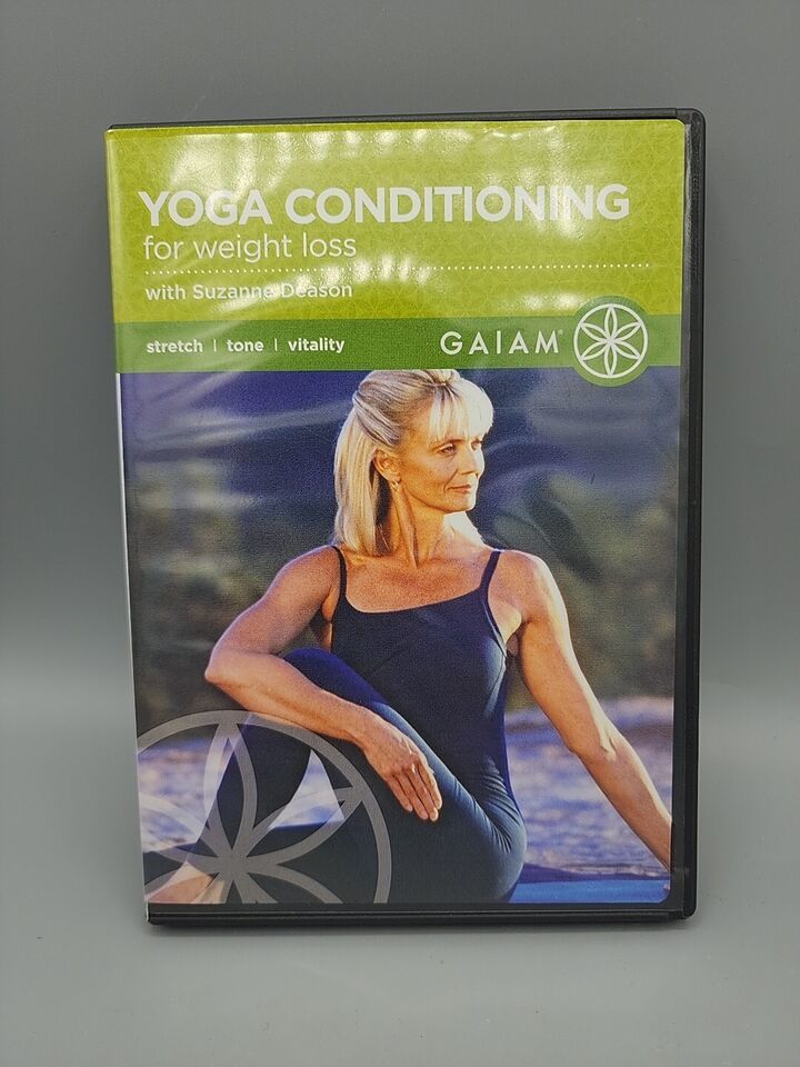 Yoga Conditioning for Weight Loss By Suzanne Deason DVD, 2007 Gaiam Vitality - $5.18