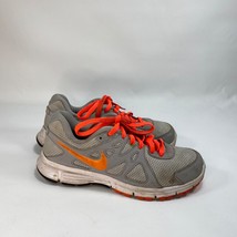 Nike Revolution 2 Women&#39;s Athletic Running Shoes Gray Orange 554900-007 ... - £15.47 GBP