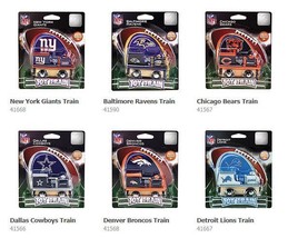 NFL Real Wood Toy Train by MasterPieces Puzzle -Select- Team Below - £18.97 GBP