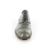 Original Mens Stacy Adams Biscuit Shoes Steel Gray Soft Leather Madison 00012-10 image 3