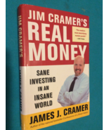 REAL MONEY by JAMES CRAMER - Hardcover - SANE INVESTING - FREE SHIPPING - $18.00