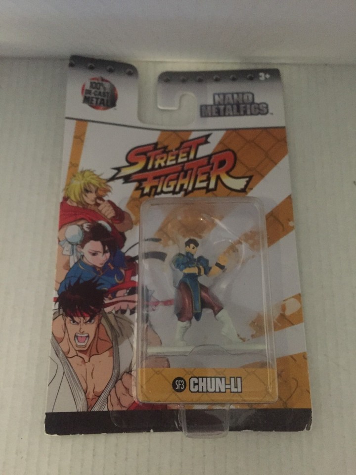 New Street Fighter Chun Li 1.5&#39;&#39; Nano Metalfig - $8.96