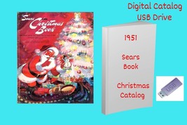 1951 Sears Christmas Catalog Vintage Toys Clothes &amp; More Please See Pictures - £14.15 GBP+