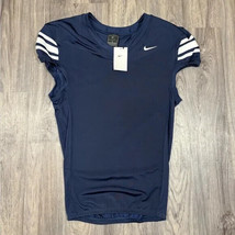 Nike Football Performance Jersey Mesh Vented Mens Medium C13767-420 Navy... - $24.74