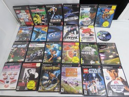 PS2 Game Lot of 24 w/ Manuals Sony Playstation 2 - £94.80 GBP