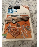 Mazda 1978 To 1989 Chilton Repair Manual 6981 For RX-7 GLC 323 626 929 M... - $12.86