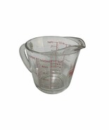 Anchor Hocking Fire King 2 Cup Glass Measuring Cup D Handle Vintage #498... - $296.50 MXN