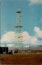 Steel Oil Derrick View Tops Cafe Advert Sterling North Dakota 1955 Postcard X11 - £12.83 GBP