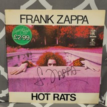 Frank Zappa signed lp Hot Rats England Press, Original, Vintage, Great G... - $194.81