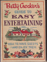 Betty Crocker&#39;s Guide To Easy Entertaining 1959 Spiral Bound First Edition - £7.31 GBP