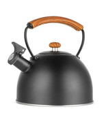 Whistling Stovetop Tea Kettle, 3.2 Quart Stainless Steel Teapot with Coo... - $140.39