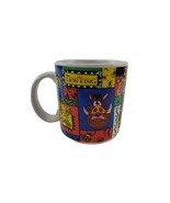 Vintage Disney The Lion King Ceramic Coffee Mug Simba Timon &amp; Pumba Clas... - $11.45