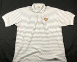 Los Ángeles La Lakers Polo Hombre XL Blanco Violeta a Rayas Manga Corta - $13.99