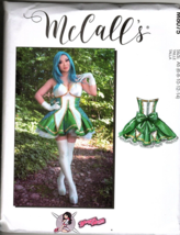 McCalls Costumes M8075 Misses 6 to 14 Yaya Han Top and Skirt Sewing Pattern New - $17.56