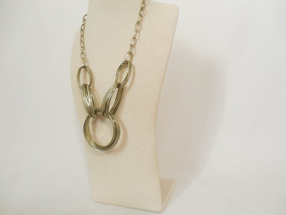INC International Concepts Multi-Ring Frontal Necklace C850 $34 - $14.39