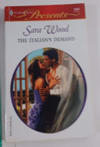 the italian&#39;s demand by sara wood harlequin novel fiction paperback good - £4.74 GBP