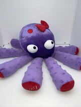 Scentsy Buddy Bubbles Purple Octopus Retired Plush Stuffed Toy no scent 12” EUC - $14.92