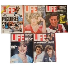 Life Magazines Lot Princess Diana Year In Pictures John Kennedy 80s Lot Of 5 Vtg - £27.74 GBP