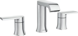 MOEN Genta 84763 Widespread 2-Handle Bathroom Faucet in Chrome - £95.72 GBP