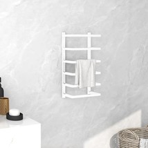  Towel Rack White Steel Towel Rack Rectangular Modern - $156.33 CAD