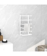  Towel Rack White Steel Towel Rack Rectangular Modern - $155.73 CAD