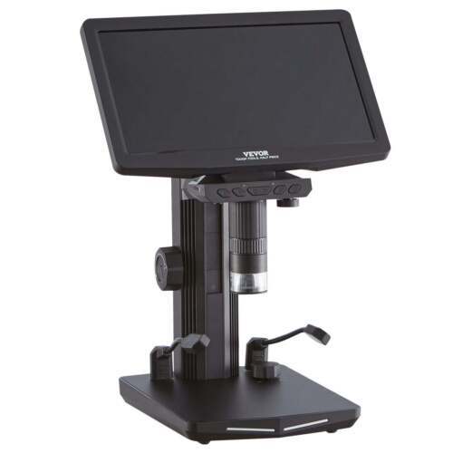 7" HDMI LCD Digital Microscope for Adults, Soldering Electron Microscope 1200X w