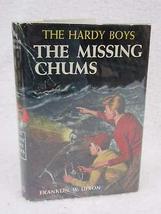 Franklin Dixon The Hardy Boys The Missing Chums #4 Grosset&amp; Dunlap, Ny HC/DJ [Ha - £95.65 GBP