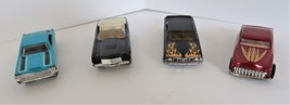 Hot Wheels Four Car Lot Chevelle V2582 Galaxie Ford Chevy Made in Malaysia - $19.99